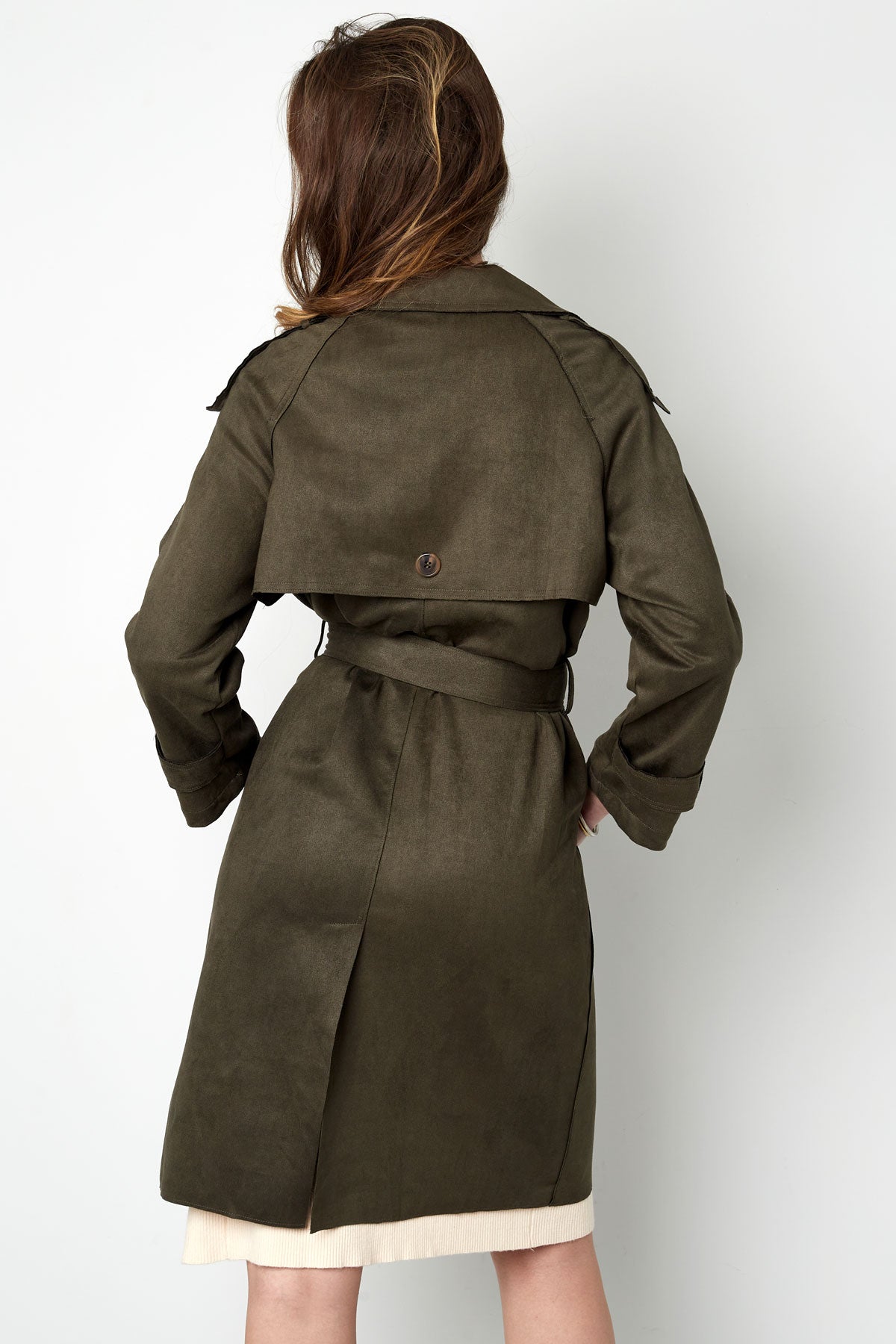 Isla Suede Trench - met elke outfit te combineren!