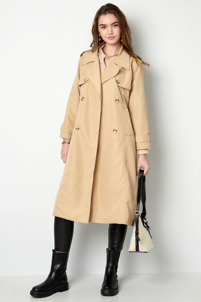 Isla Classic Trench - te combineren met elke outfit!
