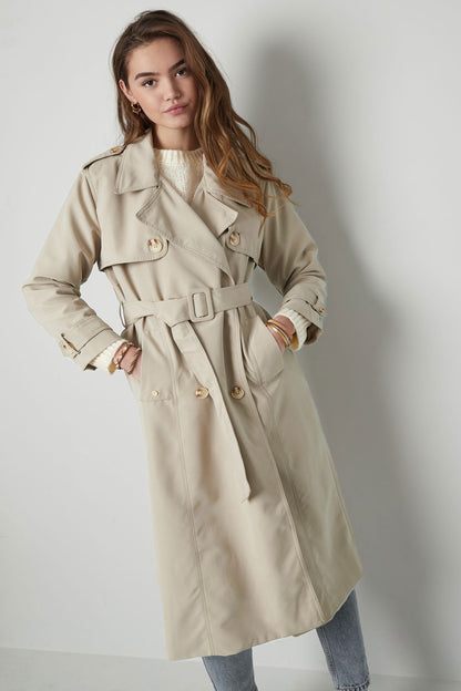 Isla Classic Trench - te combineren met elke outfit!