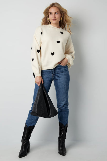 Heartfelt Hugs sweater