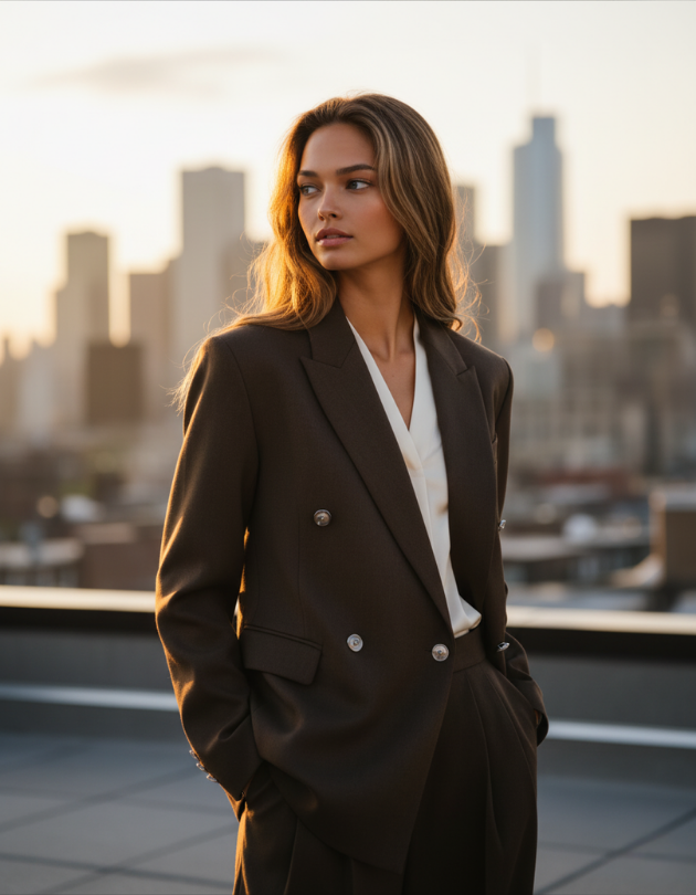 Double Breasted Suit - Isla