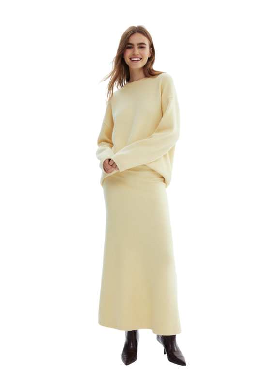 KIRSTEN - Yellow Rok & Trui