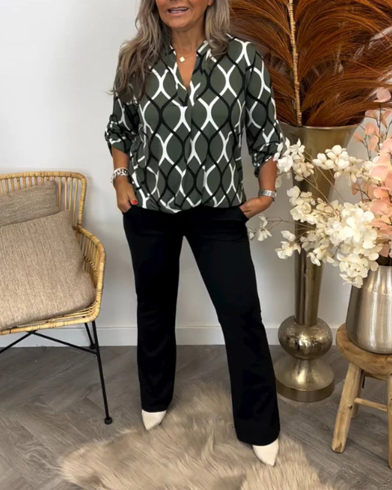 Boho Luxe Pattern Blouse