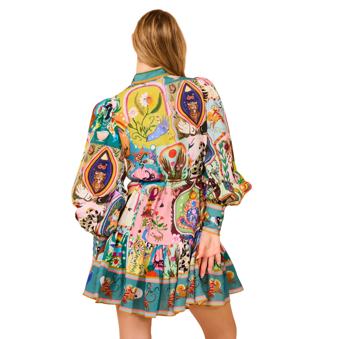 Tulum Graffiti – A Playful & Colourful Dress