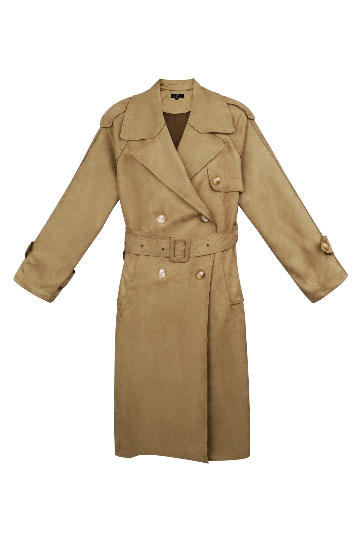 Isla Suede Trench - met elke outfit te combineren!