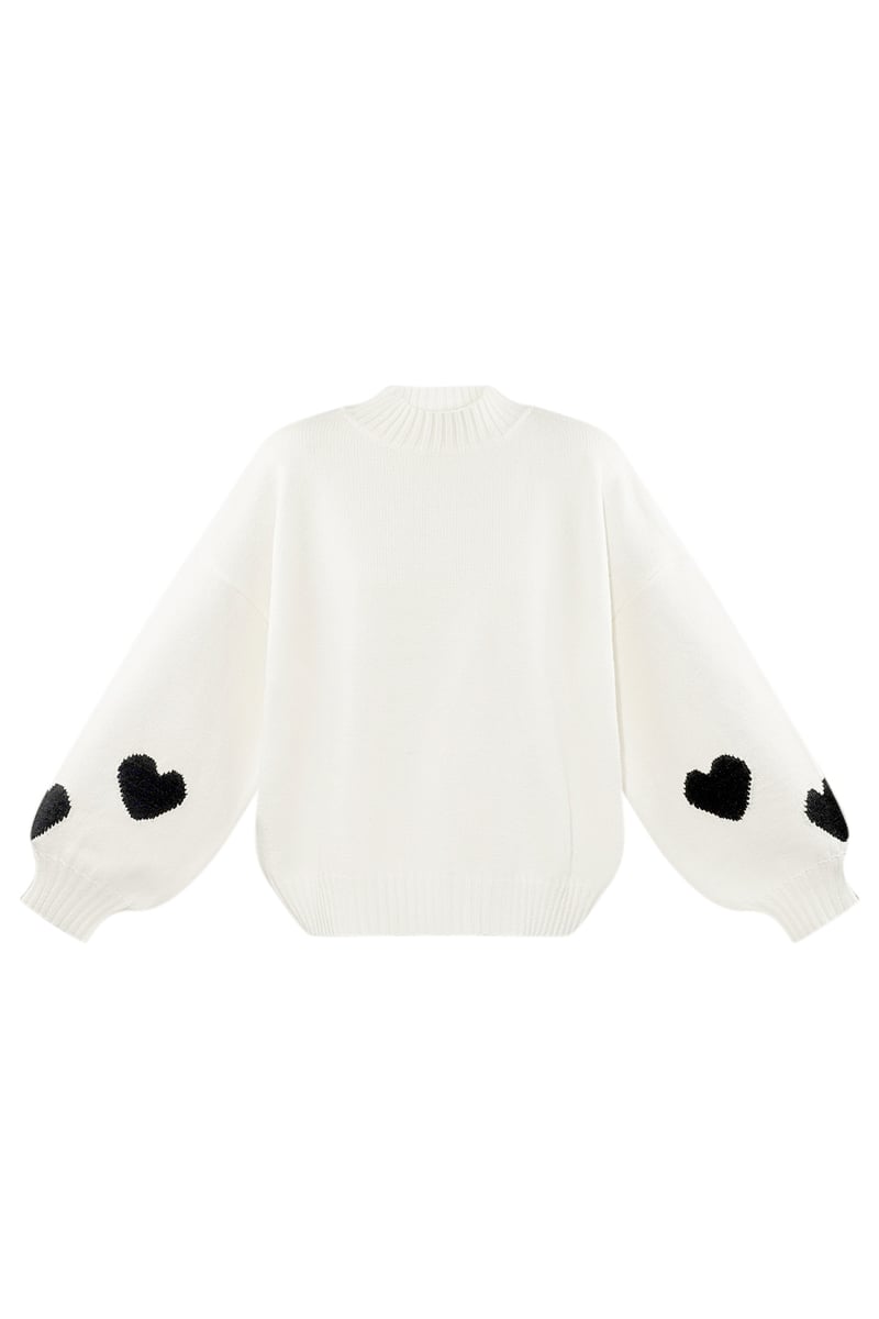 Comfort Heart Knit sweater