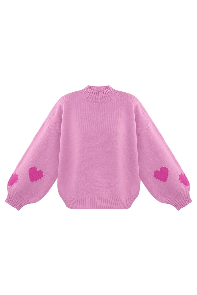 Comfort Heart Knit sweater