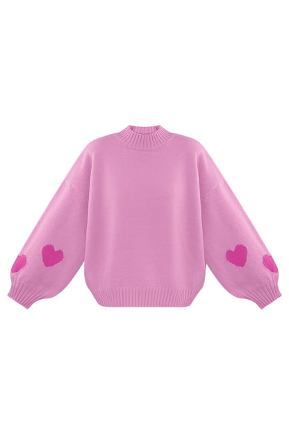 Comfort Heart Knit sweater