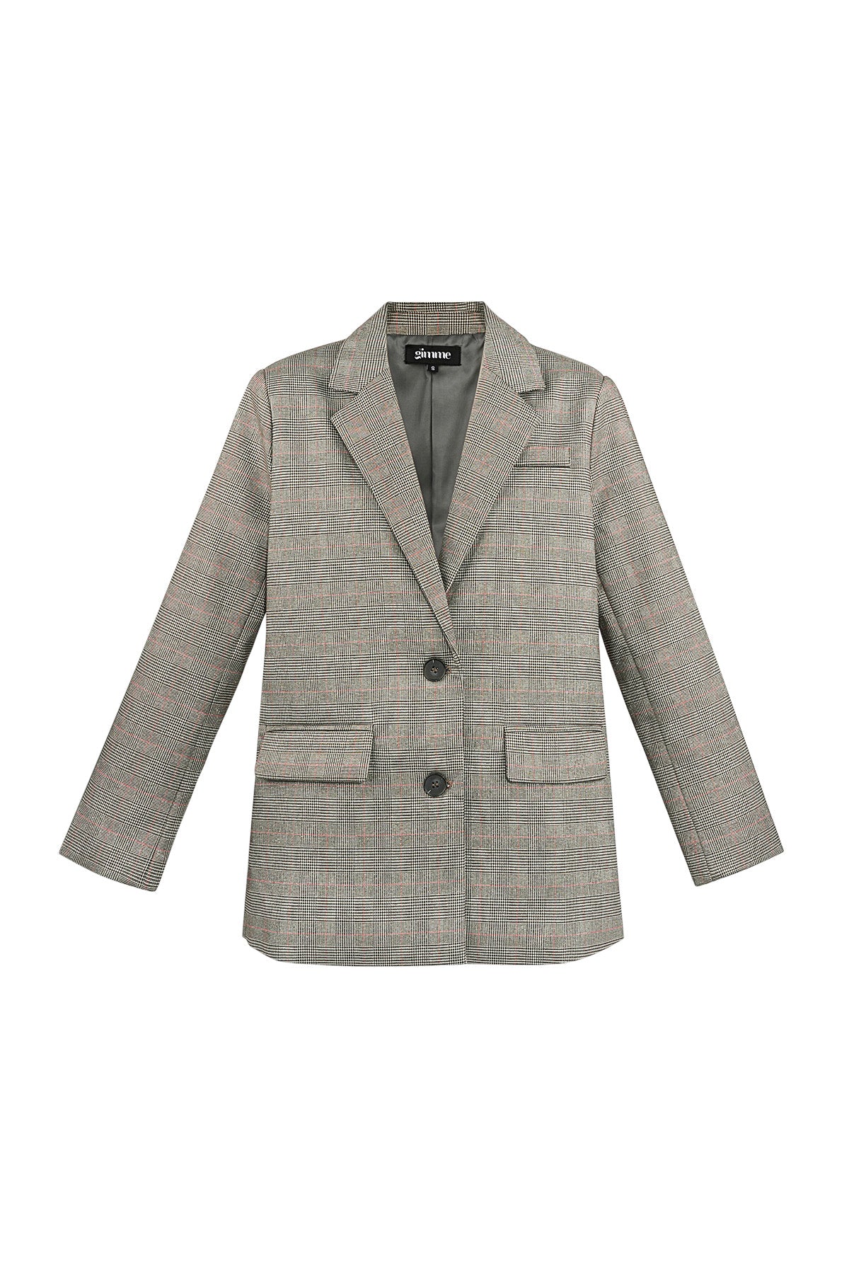 Isla Nomada – Timeless Check Blazer