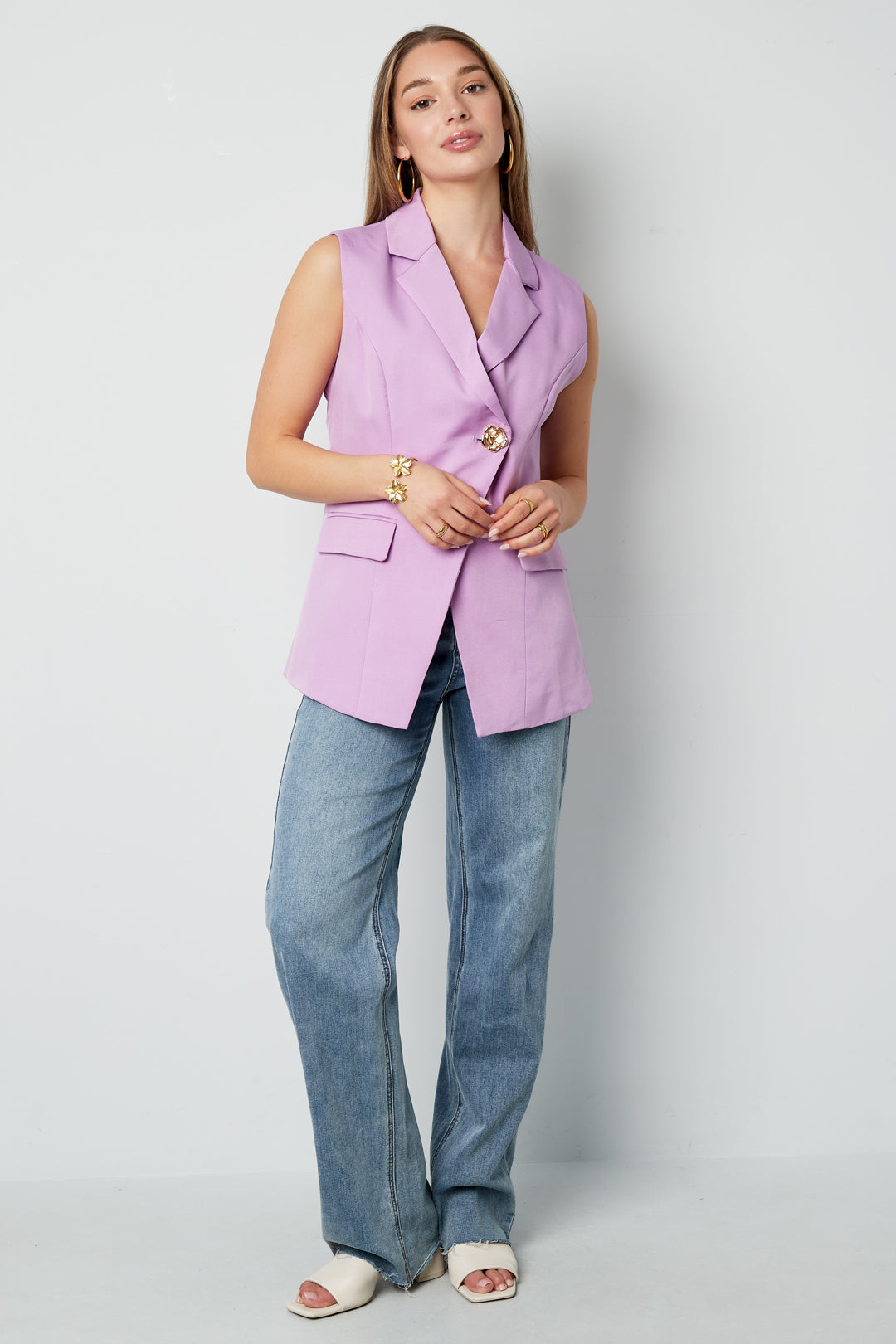 Ibiza Sleeveless Blazer