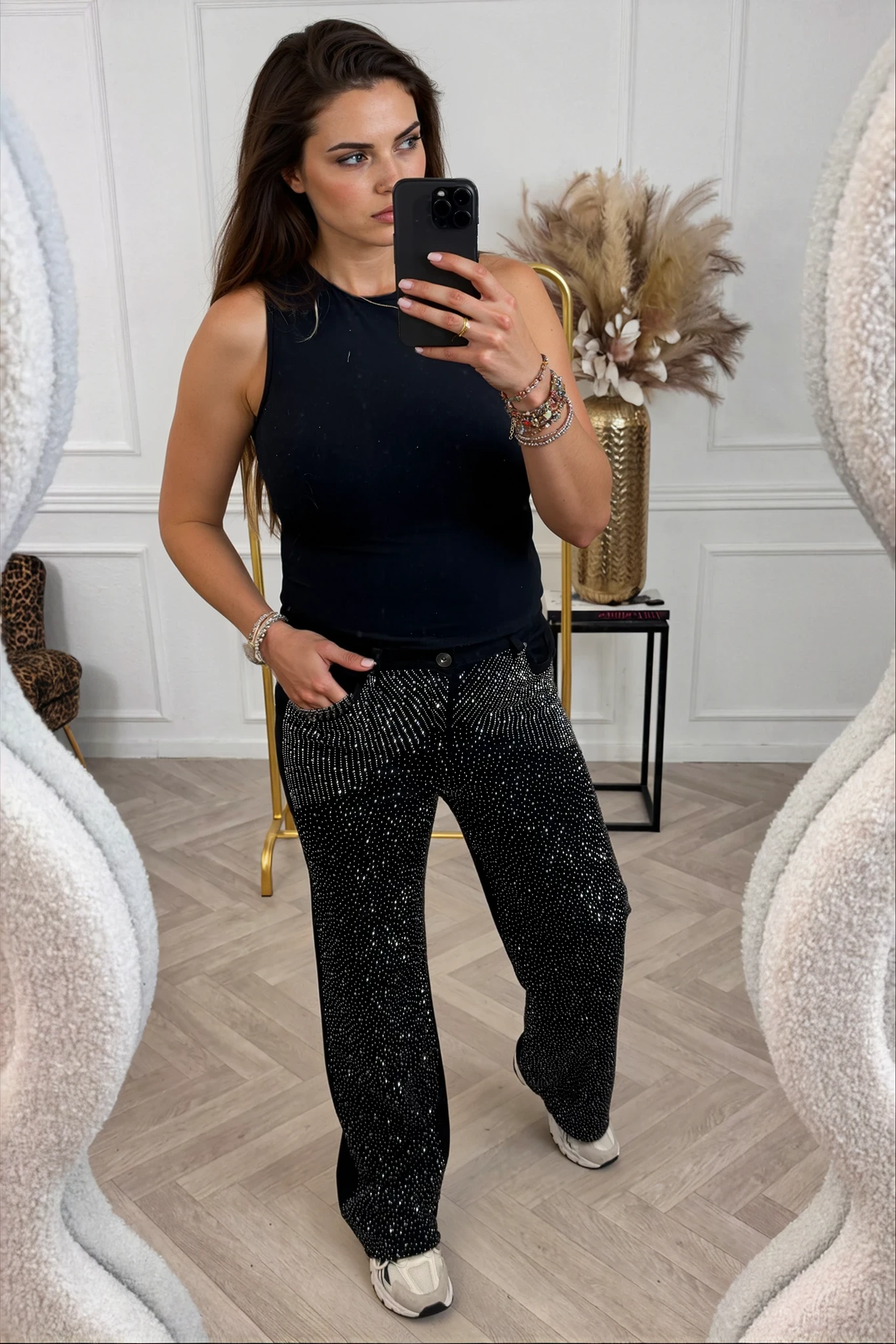 Isla - Glitter Broek