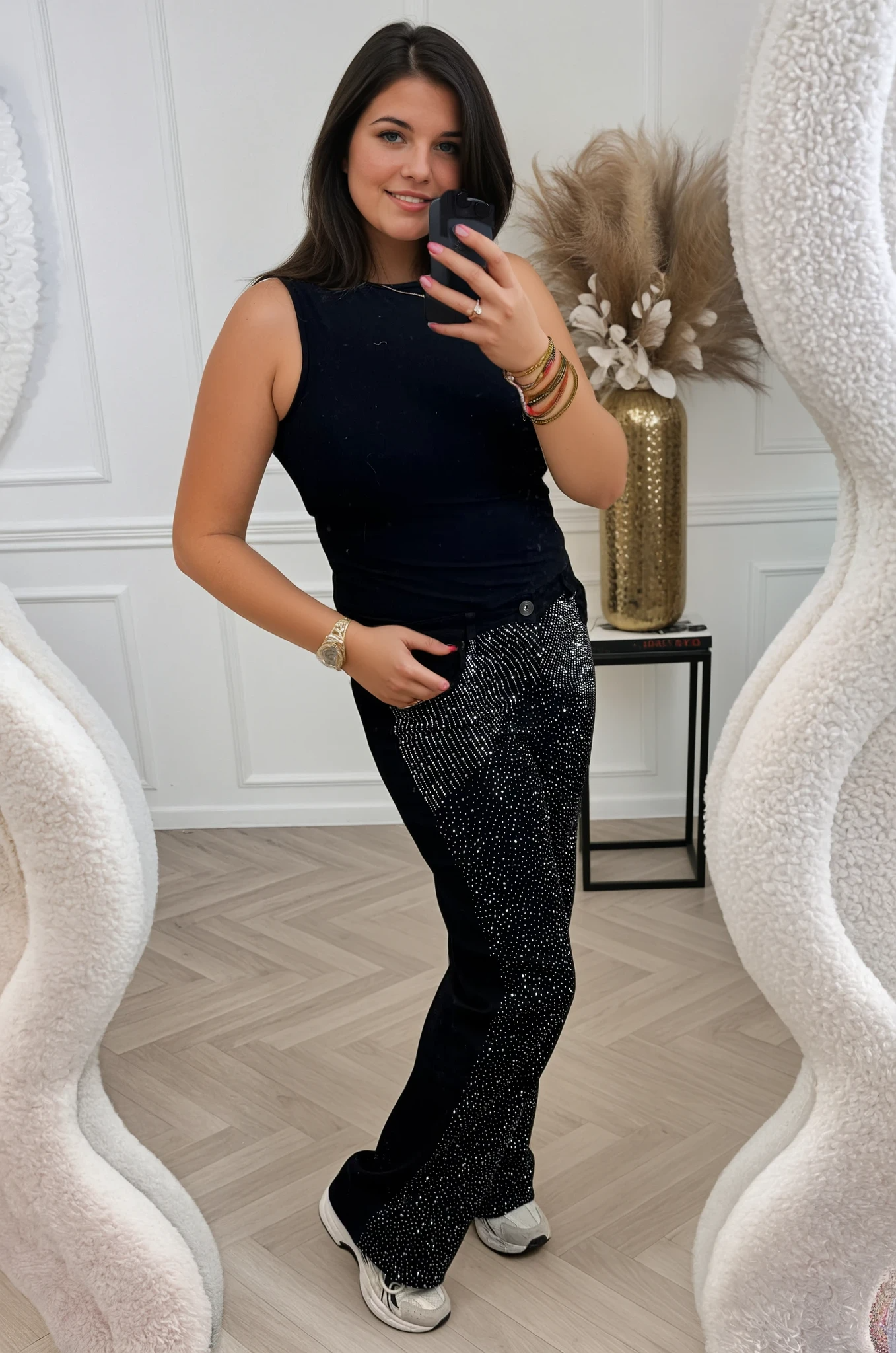 Isla - Glitter Broek