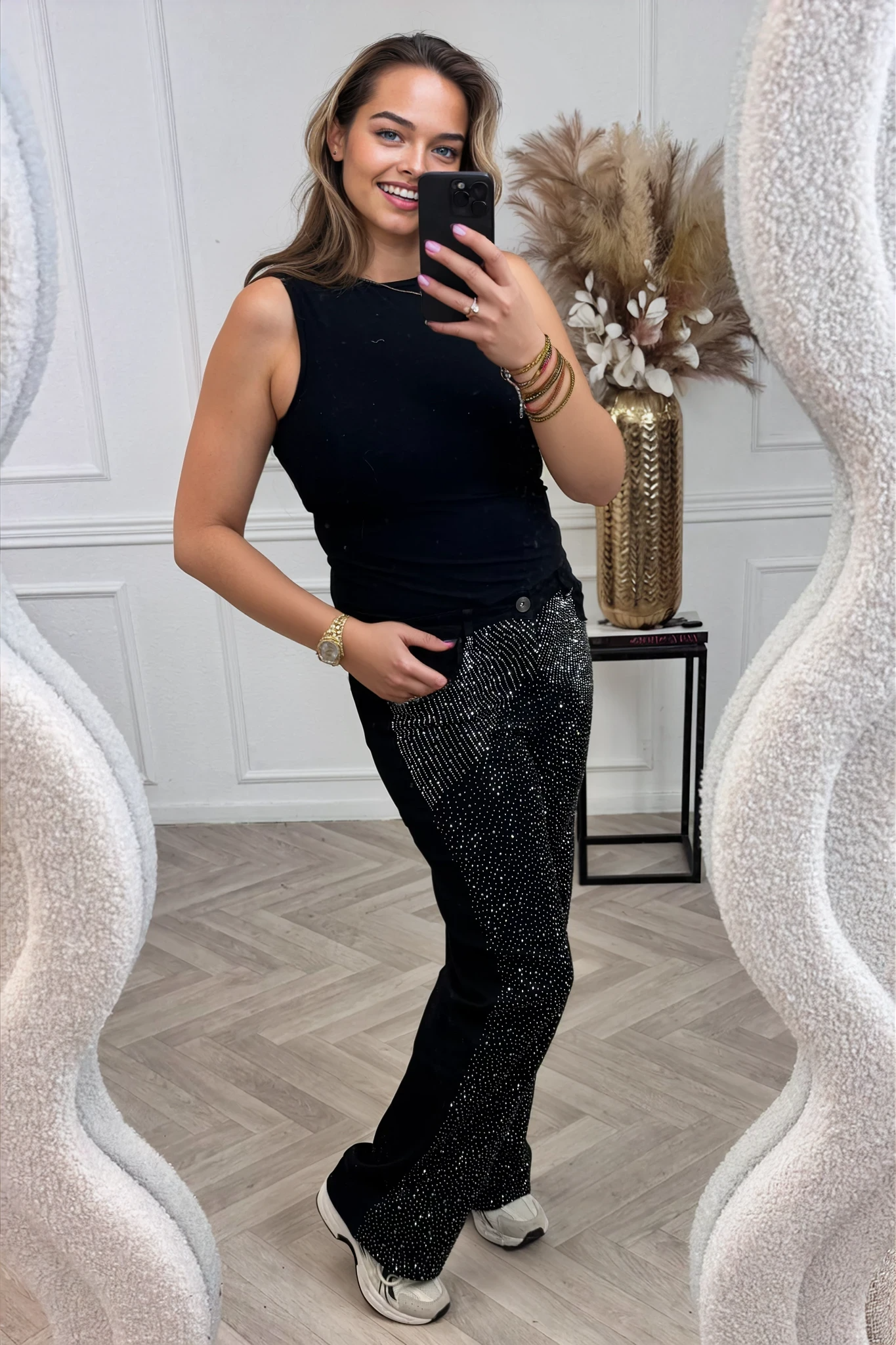 Isla - Glitter Broek