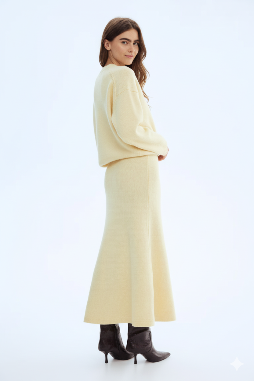 KIRSTEN - Yellow Rok & Trui