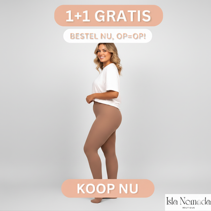 Fleece Herfts Panty - Heerlijk warm, scheurbestendig & shape effect!