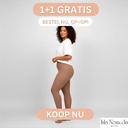 Fleece Herfts Panty - Heerlijk warm, scheurbestendig & shape effect!