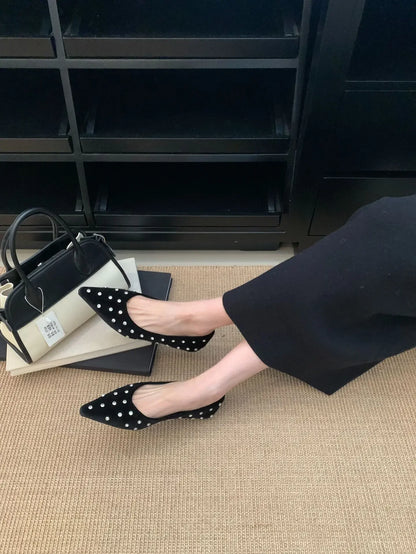 Jane Studs Ballerina's - combineert met elke outfit!