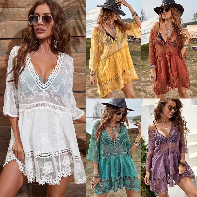 Bikini Cover Ups 2025 (5 colors) - Beach Edition