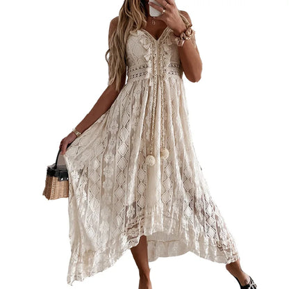Boho White Dress - Ultimate Ibiza vibes