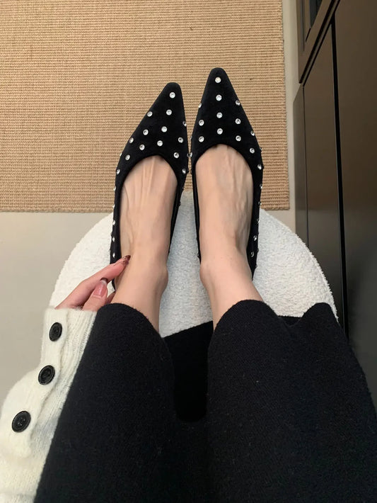 Jane Studs Ballerina's - combineert met elke outfit!