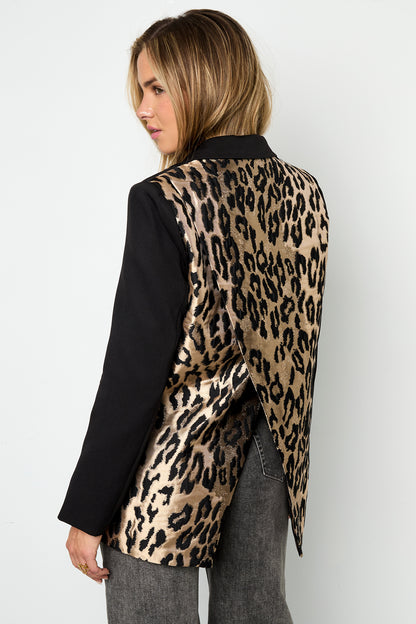 Ibiza Leopard Blazer
