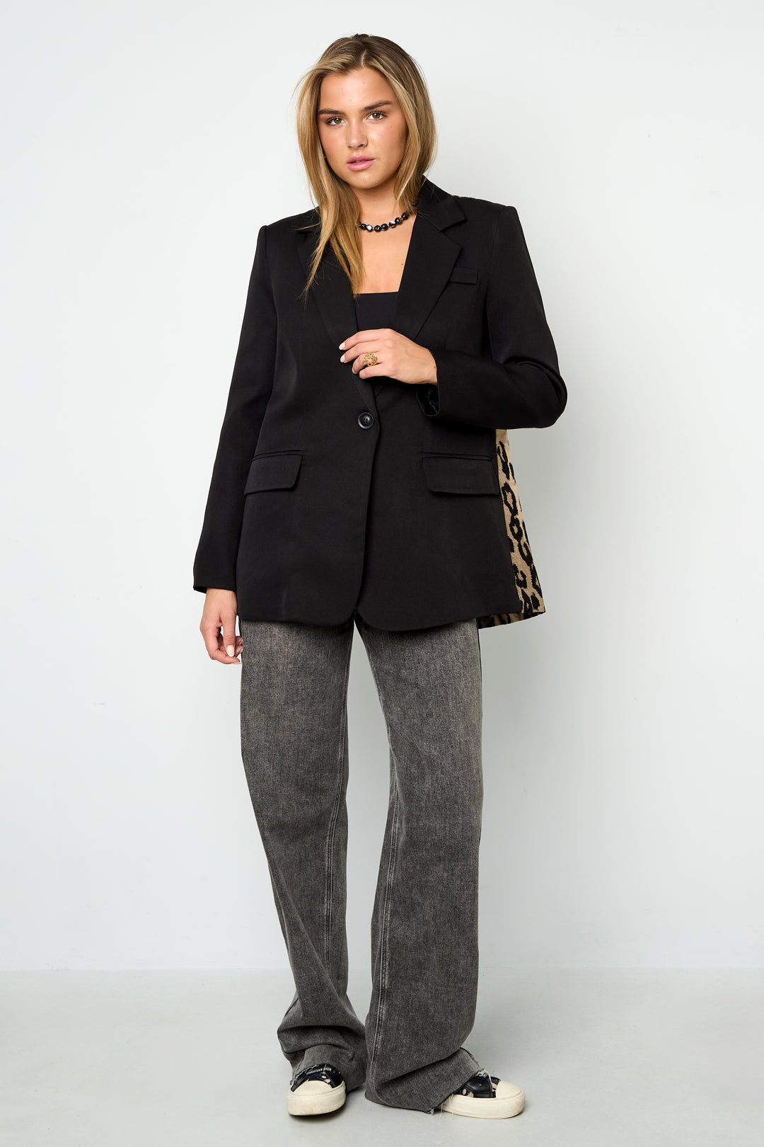 Ibiza Leopard Blazer