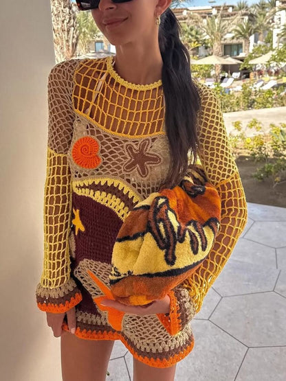 Boho Reef Mini Dress - Best Beach Wear