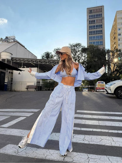 Sands & Stripes Co-ord - Ultimate BeachClub Vibes