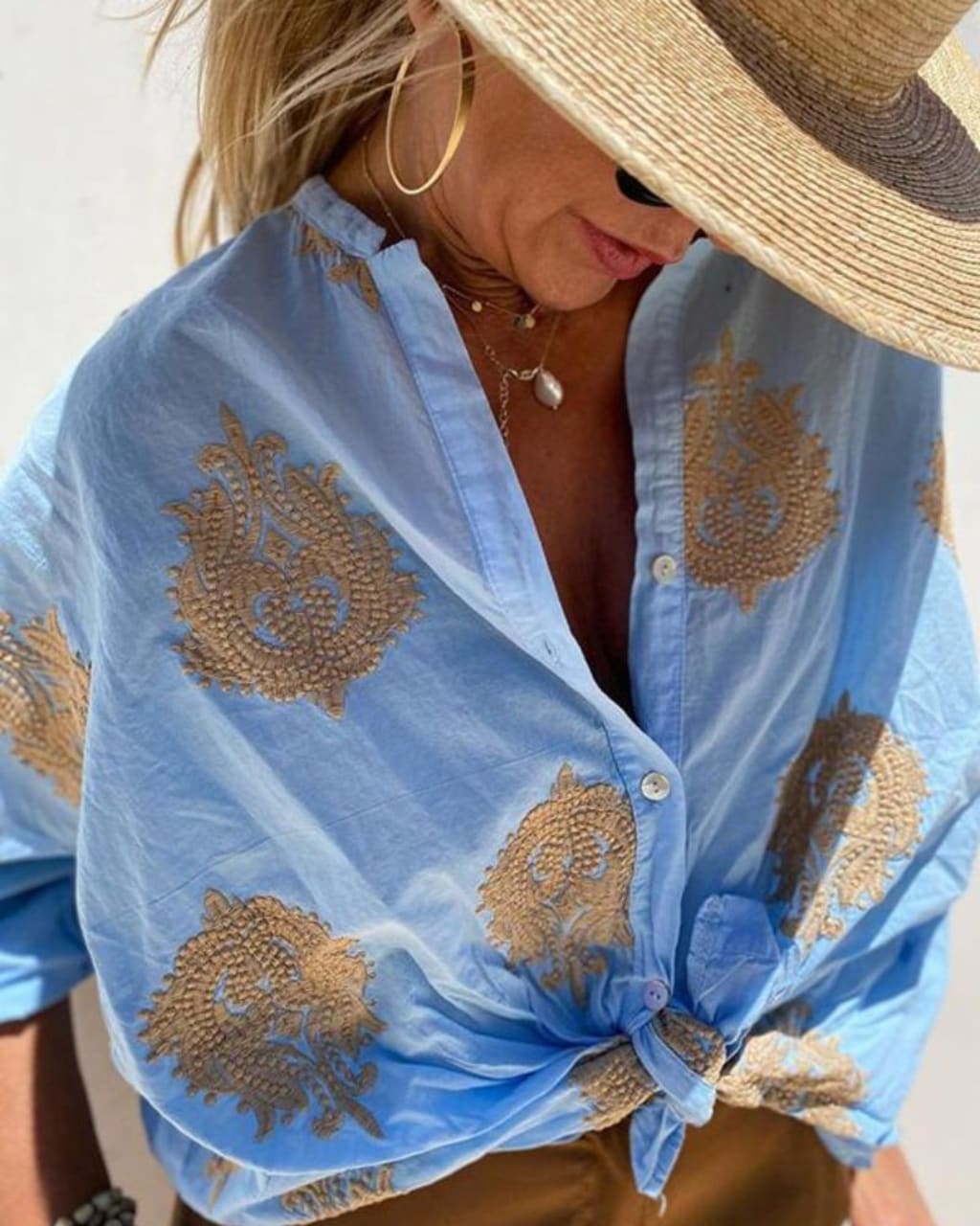 Isla Linnen Blouse - Summer Favorite