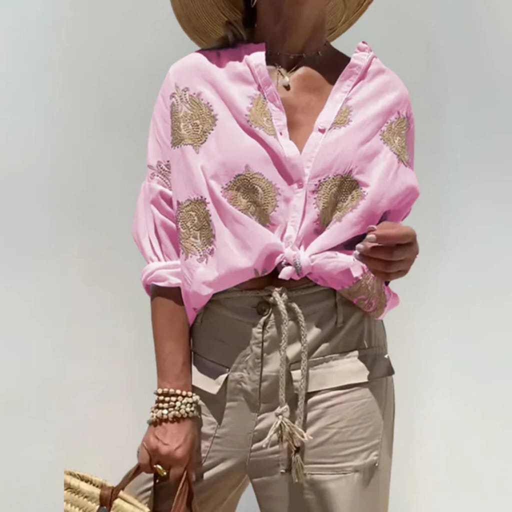 Isla Linnen Blouse - Summer Favorite