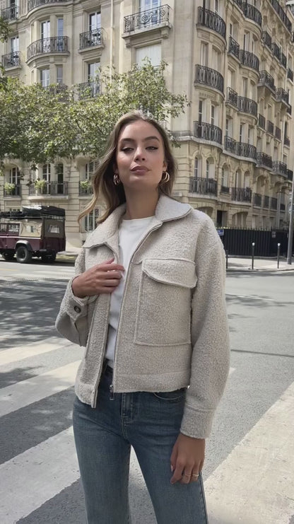 Isla Teddy Bomber - heerlijk zacht!